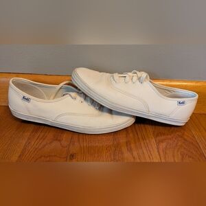 Keds Classic White Low-Top Lace-Up Sneakers